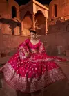 Pink Zari And Sequence Embroidery Work Lehenga With Blouse Dupatta Bulk Orders In India